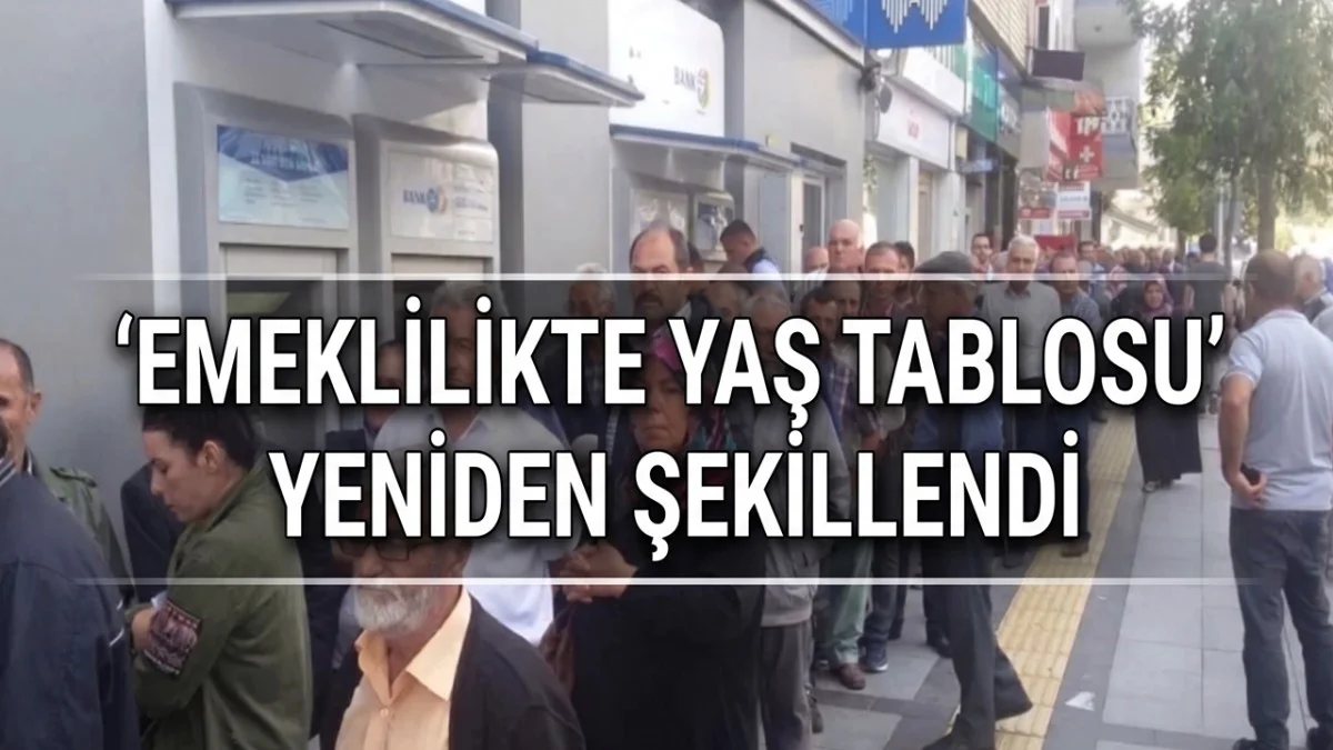 23 Milyonu İlgilendiriyor: Sigorta Giriş Tarihlerine Göre Emeklilik Tablosu Yayınlandı