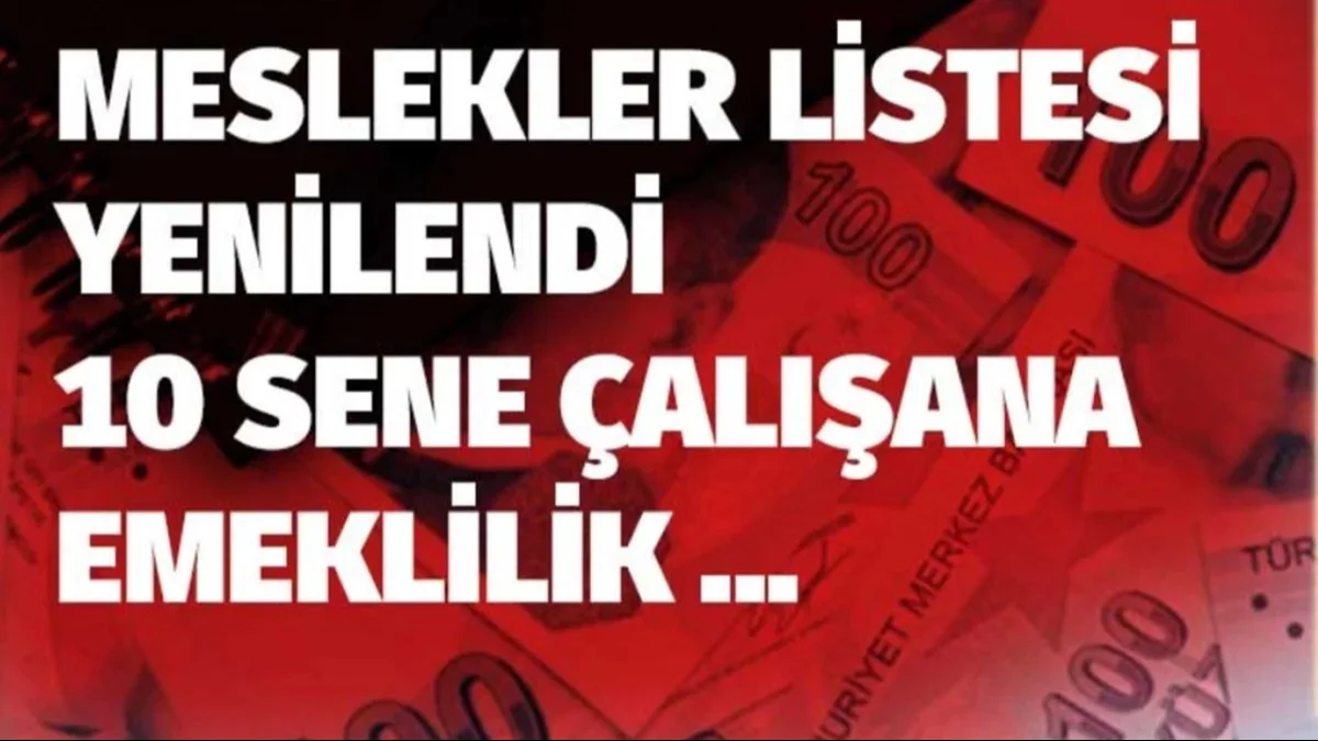 5 Yıl Erken Emeklilik Kimleri Kapsıyor? Ağır Sanayi İçin Yeni Haklar - Ekonomi Haberleri