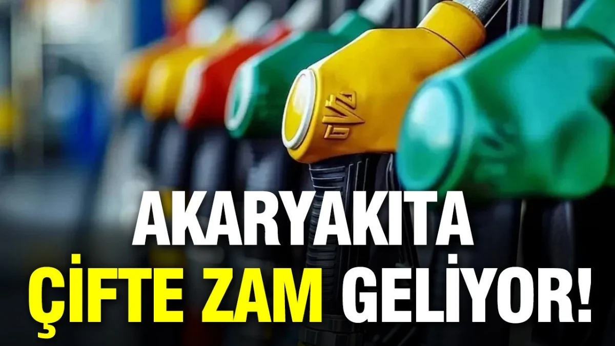 Akaryakıtta Çifte Değişim! Motorine Zam Geldi - Gündem Haberleri