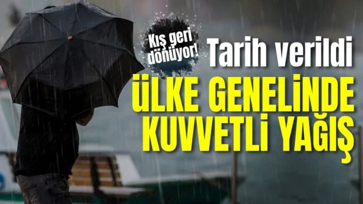 Hava Durumuna Göre Kış Bitmedi! Yurt Genelinde 7 Bölgeyi Etkileyecek Sağanak ve Çığ Uyarısı - Gündem Haberleri