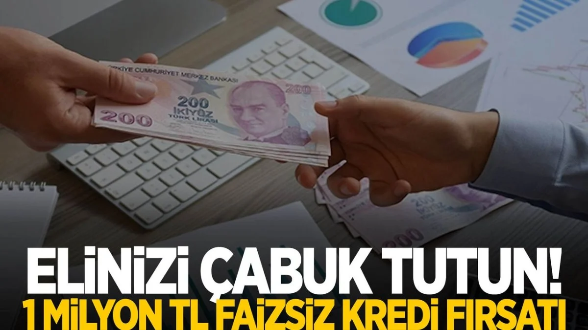 Kredi Piyasasında Dikkat Çeken Gelişme! Faizsiz 1 Milyon TL Seçeneği Masada - Ekonomi Haberleri